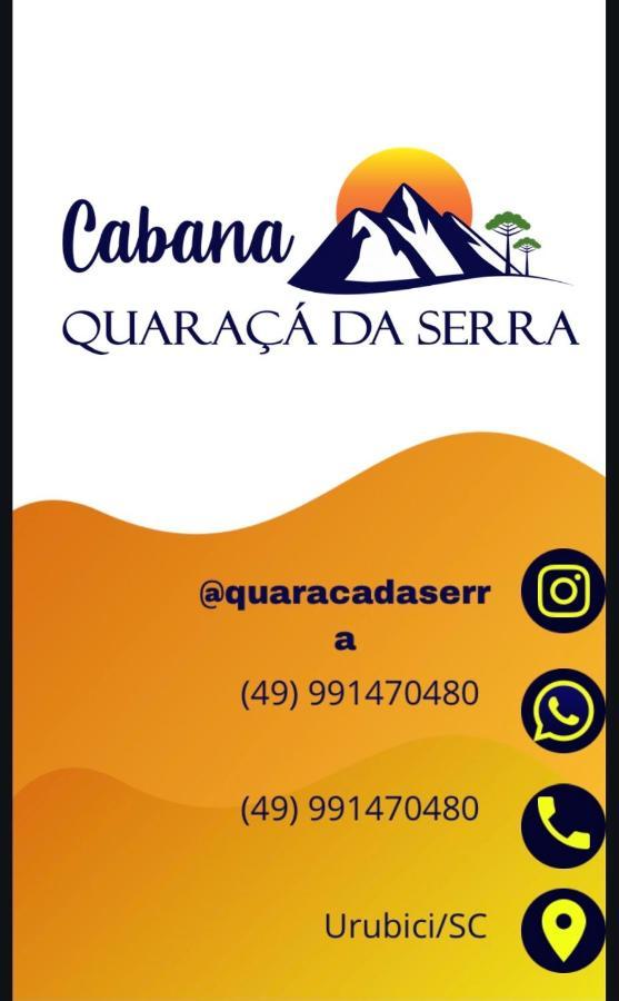 Cabana Quaraca Da Serra Urubici Eksteriør billede